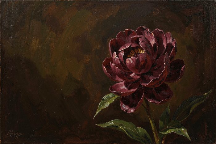 Burgundy Bloom