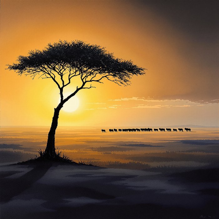 Savanna Dusk