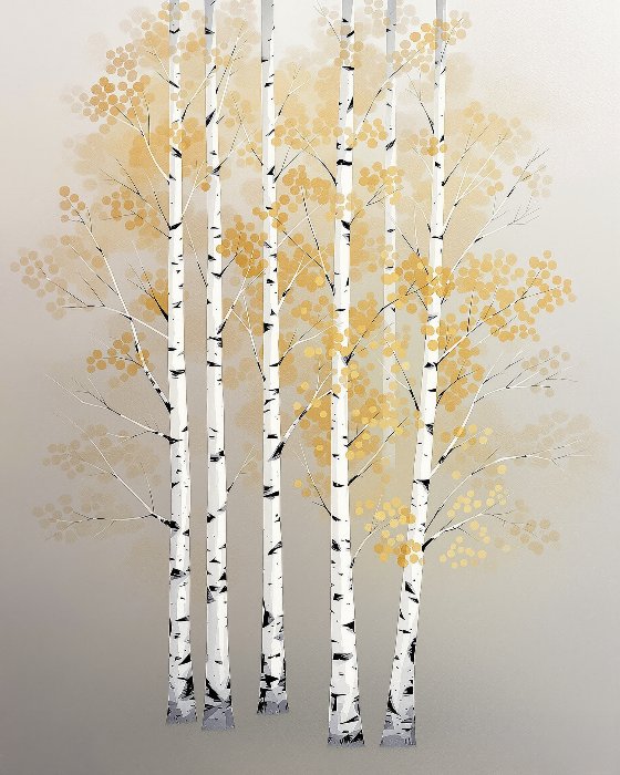 Birch Fog II
