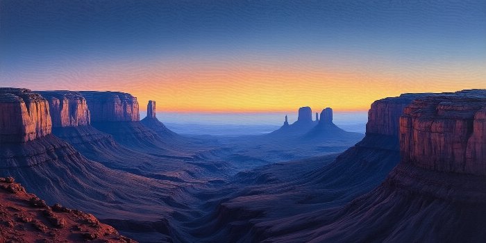 Dusk Canyon II