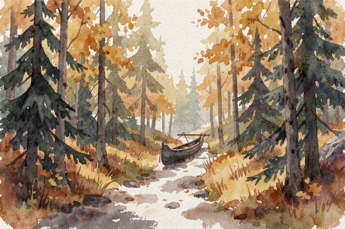 Autumn Portage