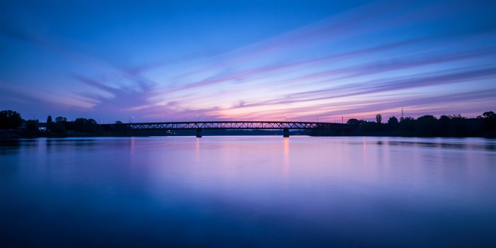 Red River Dusk