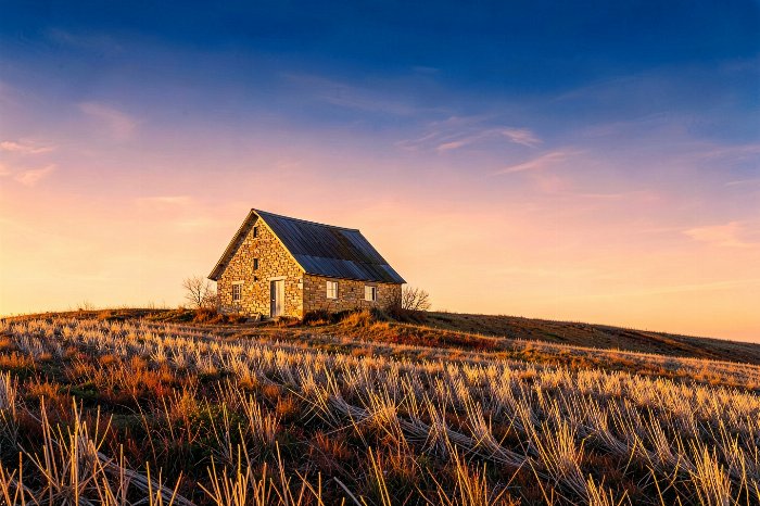 Solitary Barn