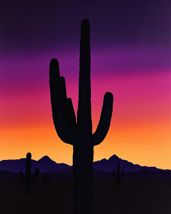 Saguaro Dusk II
