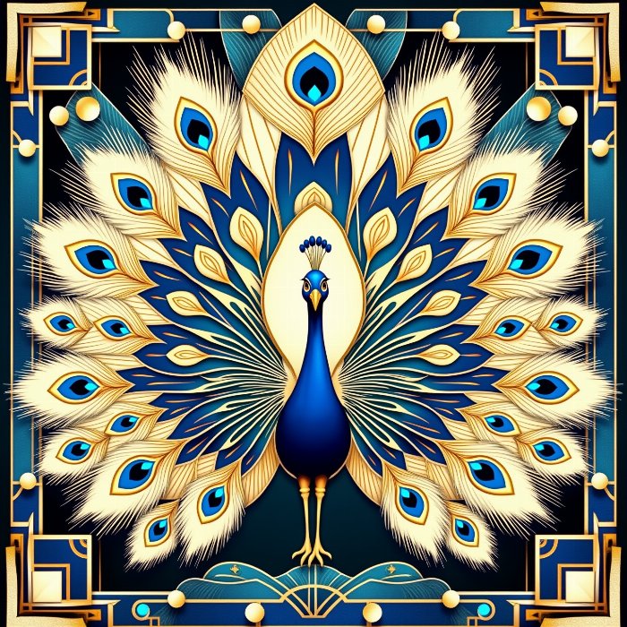 Gilded Plume II