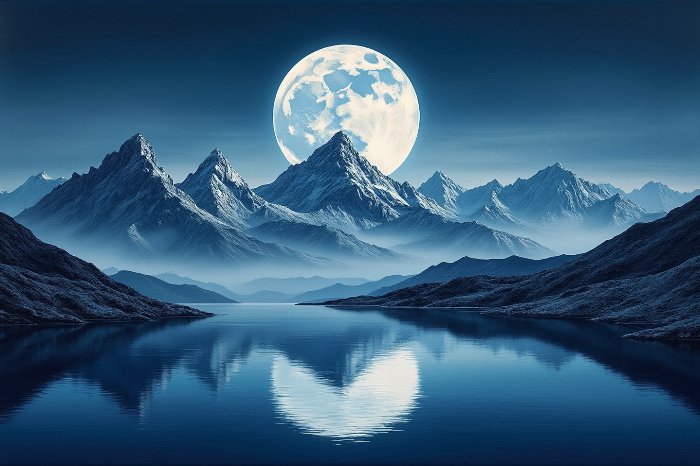 Mirrored Moon II