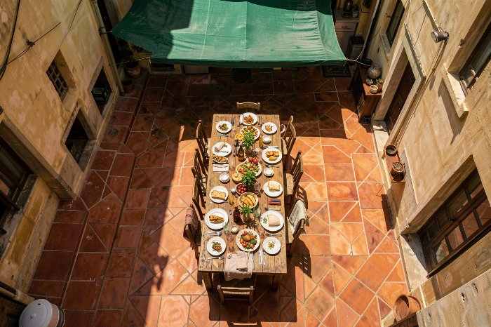 Courtyard Feast