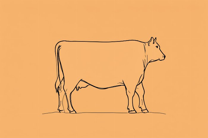 Standing Cow