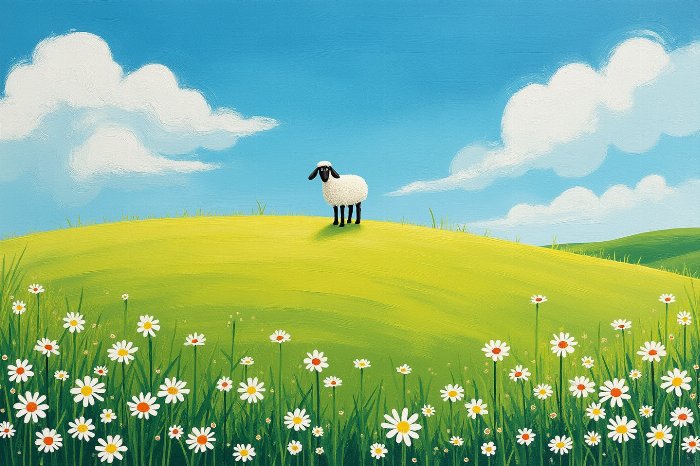 Meadow Sheep II