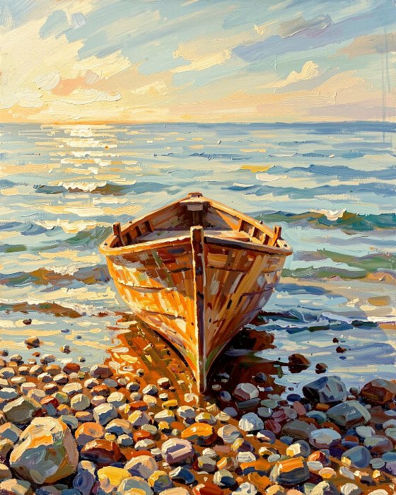 Shoreline Beached