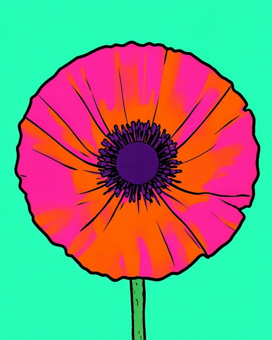 Magenta Poppy