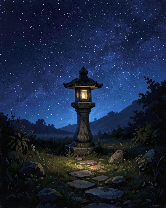Starlit Path