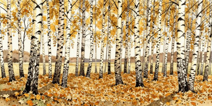 Quiet Birches