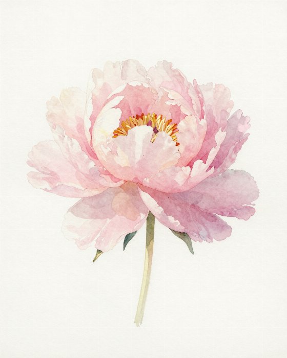 Blush Peony III