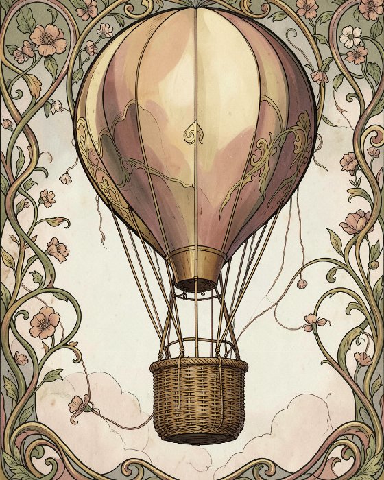Art Nouveau Ascent