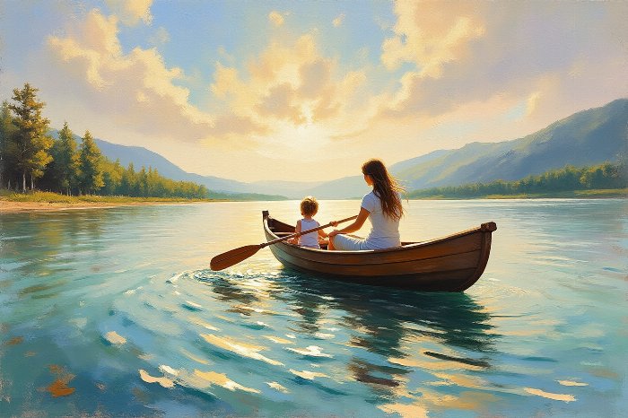 Sunlit Crossing II