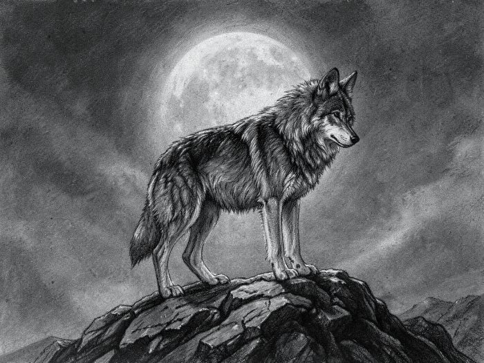 Moonlit Watcher II
