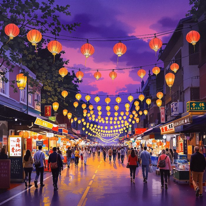 Market Dusk II