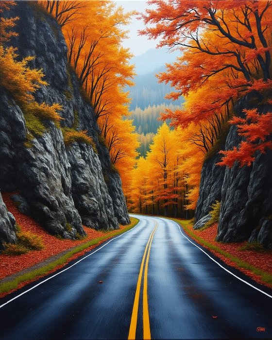 Autumn Descent II