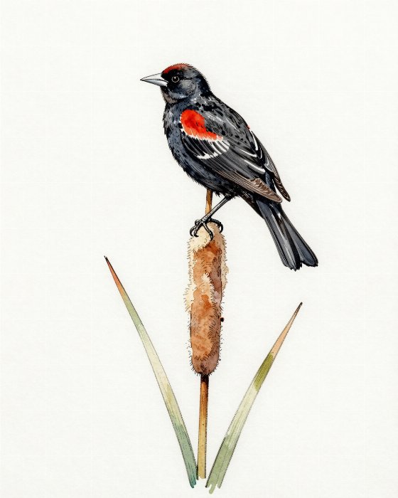 Redwing Perch