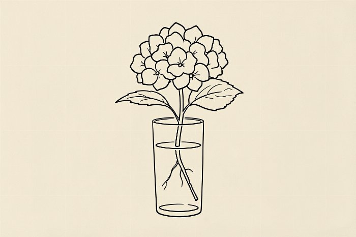 One Line Bloom