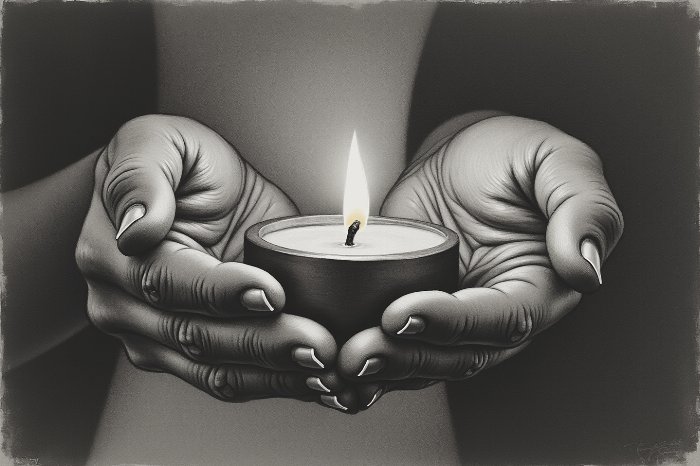 Held Flame II