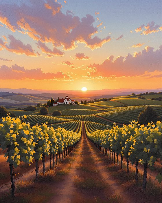 Amber Vineyard II