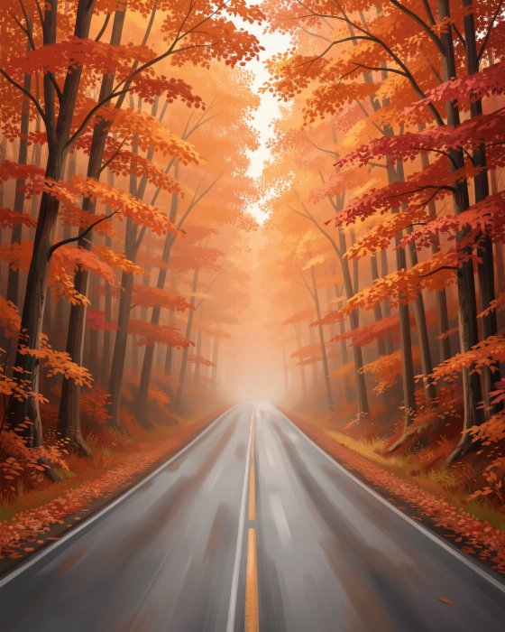 Autumn Road