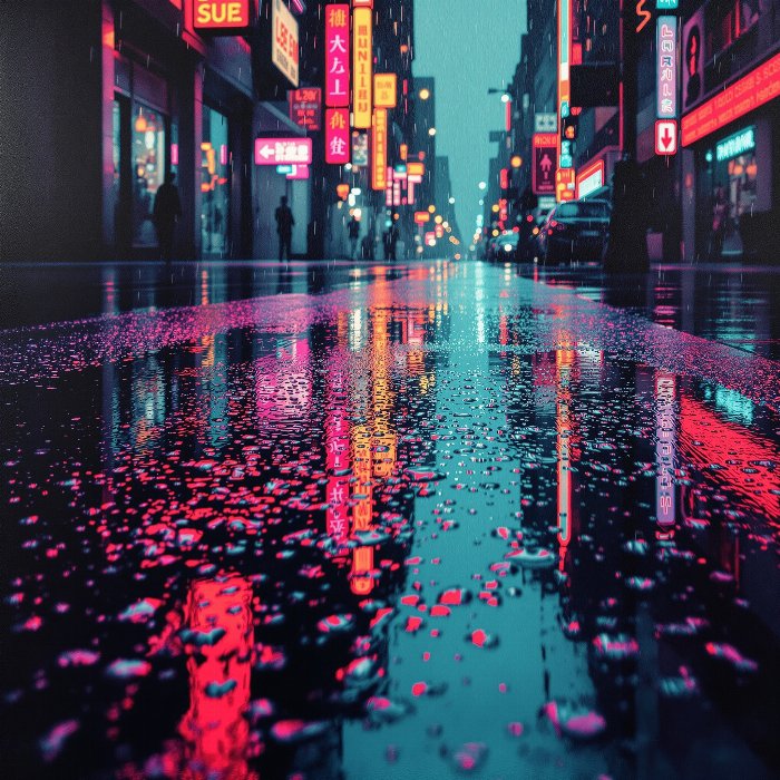 Neon Puddle II