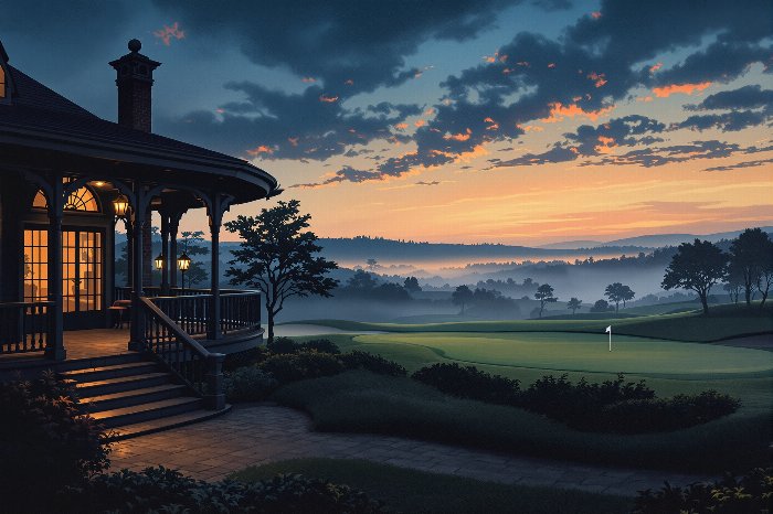 Dusk At The Eighteenth
