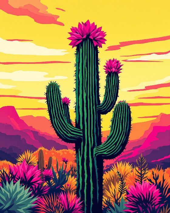 Cactus Bloom II