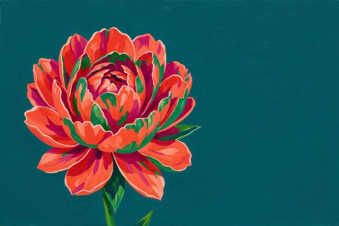 Hot Peony