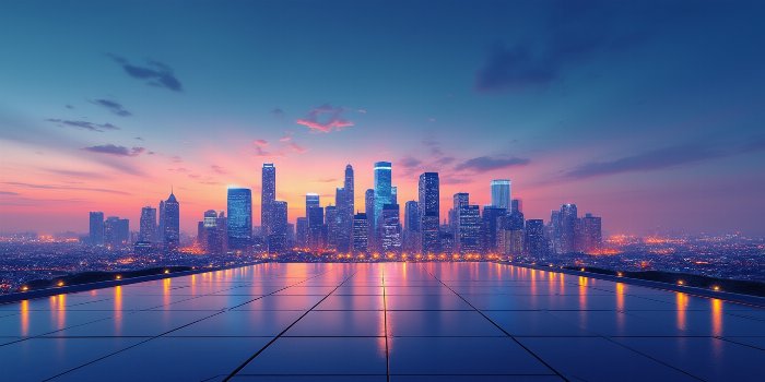 Evening Skyline II