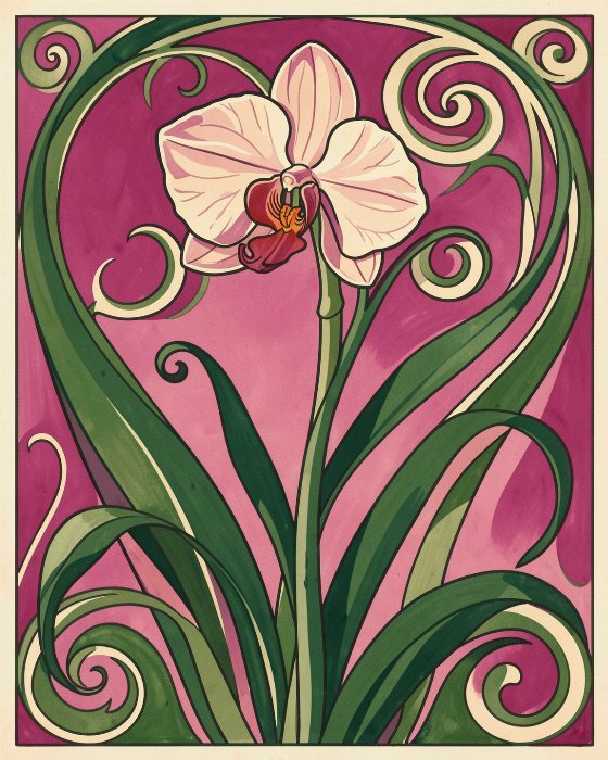 Orchid Spiral