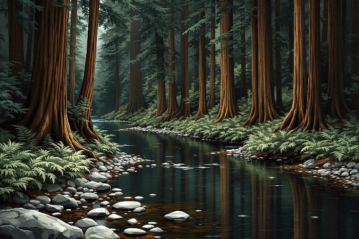 Redwood Reflections