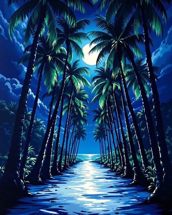 Moonlit Grove II