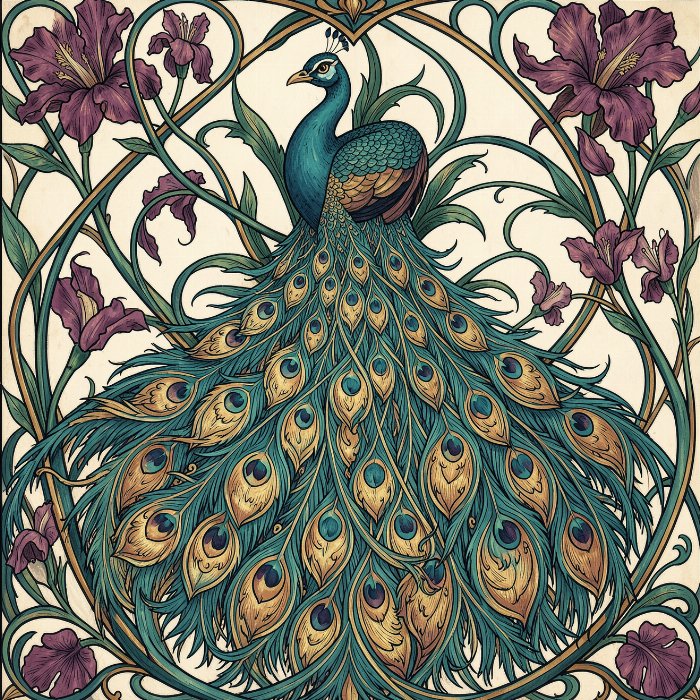 Peacock Iris