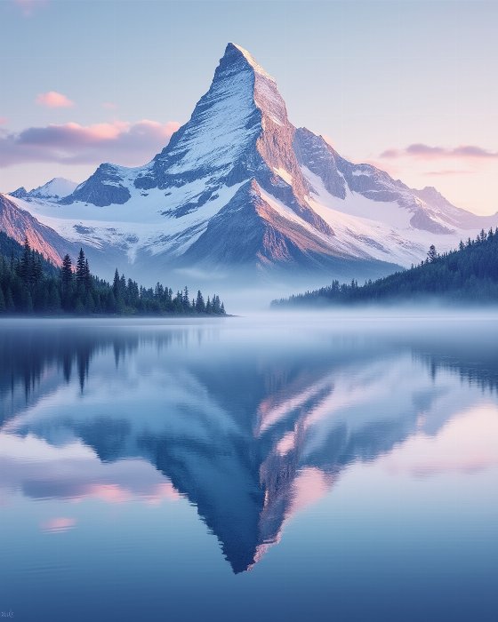 Alpenglow Mirror II