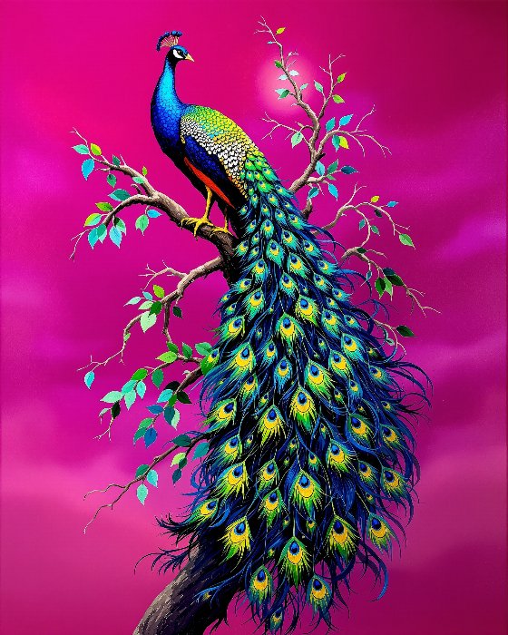 Peacock Majesty II