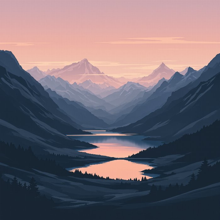 Alpine Dusk II