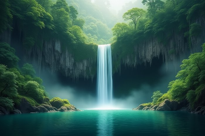 Emerald Fall II