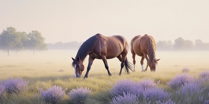 Misted Meadow II
