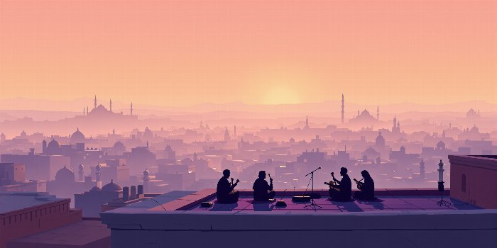 Twilight Rooftop