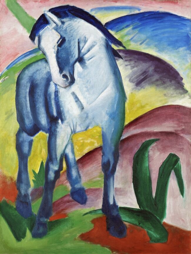 Franz Marcs Blue Horse