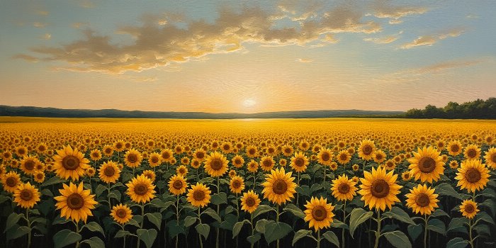 Sunflower Dusk II