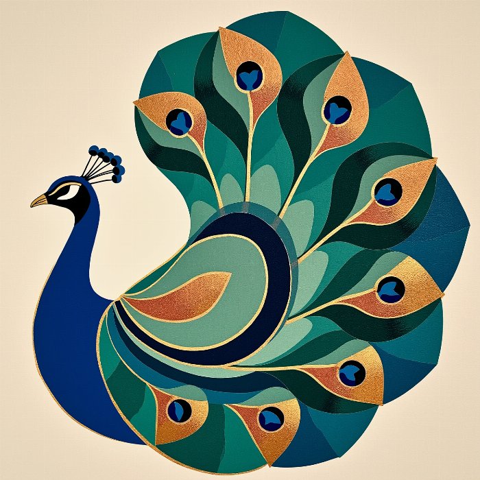 Peacock Deco II
