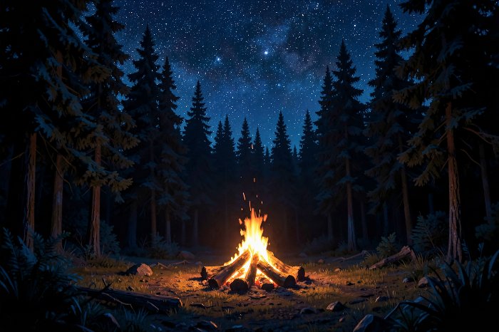 Forest Firelight