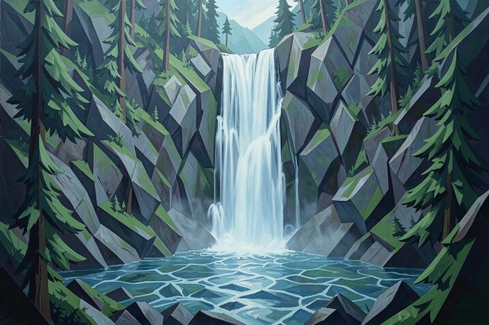 Fractured Falls