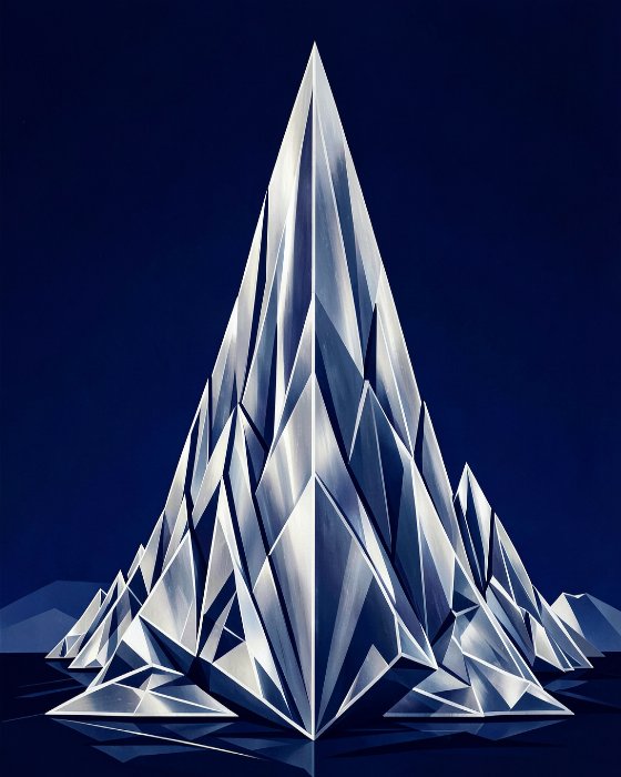 Silver Monolith II