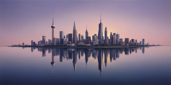 Mirrored Skyline II